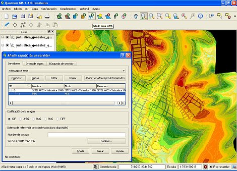 Connecting to the Spatial Data Infrastructure with WMS