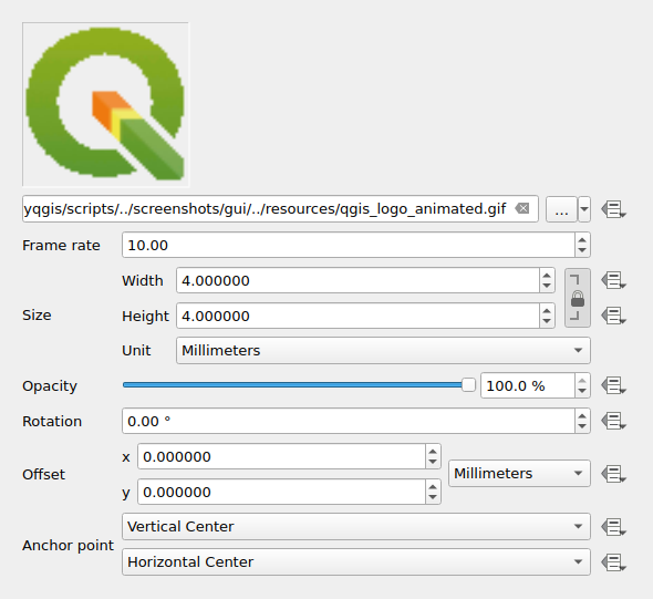 QgsAnimatedMarkerSymbolLayerWidget