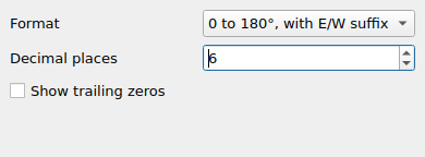 QgsBearingNumericFormatWidget
