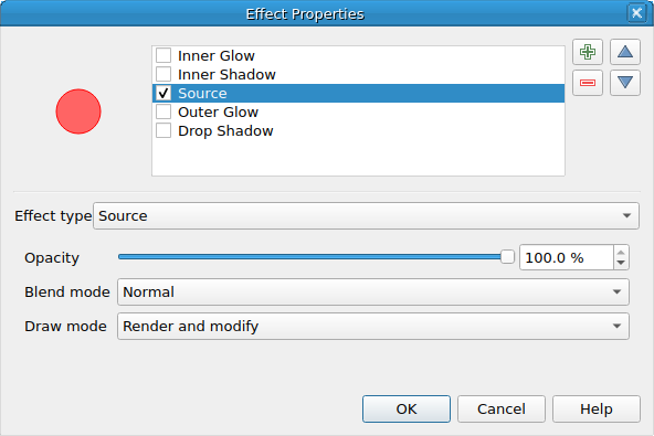 QgsEffectStackPropertiesDialog