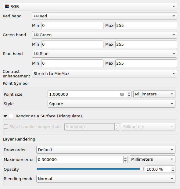 QgsPointCloudRendererPropertiesWidget