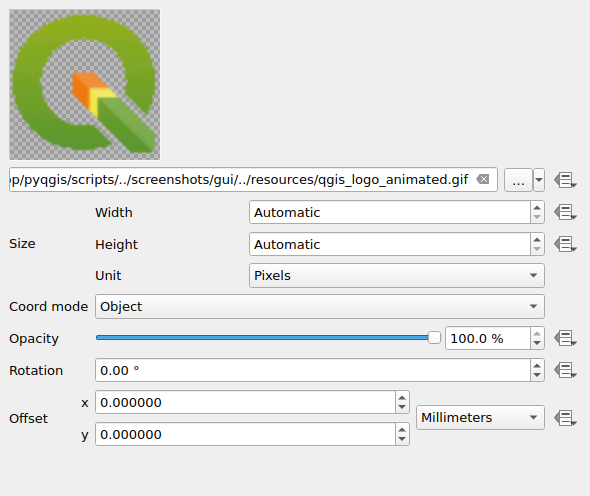 QgsRasterFillSymbolLayerWidget