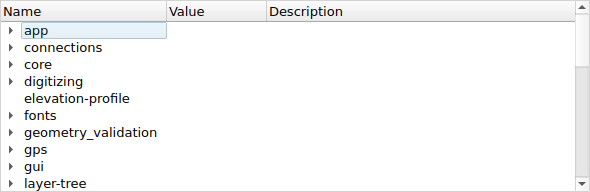 QgsSettingsTreeWidget