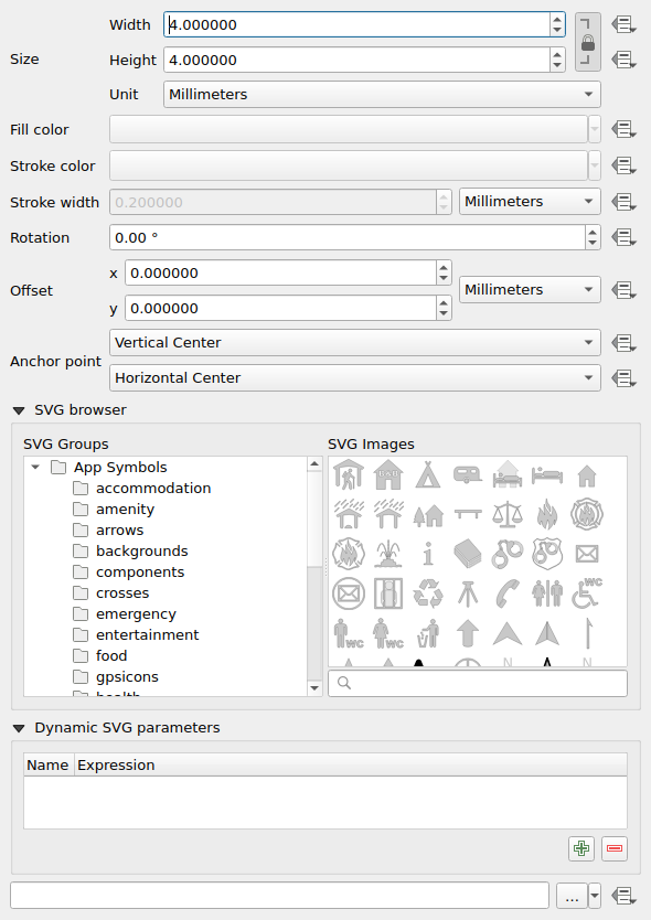 QgsSvgMarkerSymbolLayerWidget